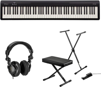 Roland FP-10 88-Key Digital Piano Bundle