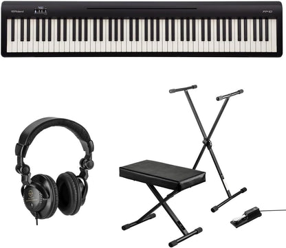 Roland FP-10 88-Key Digital Piano Bundle