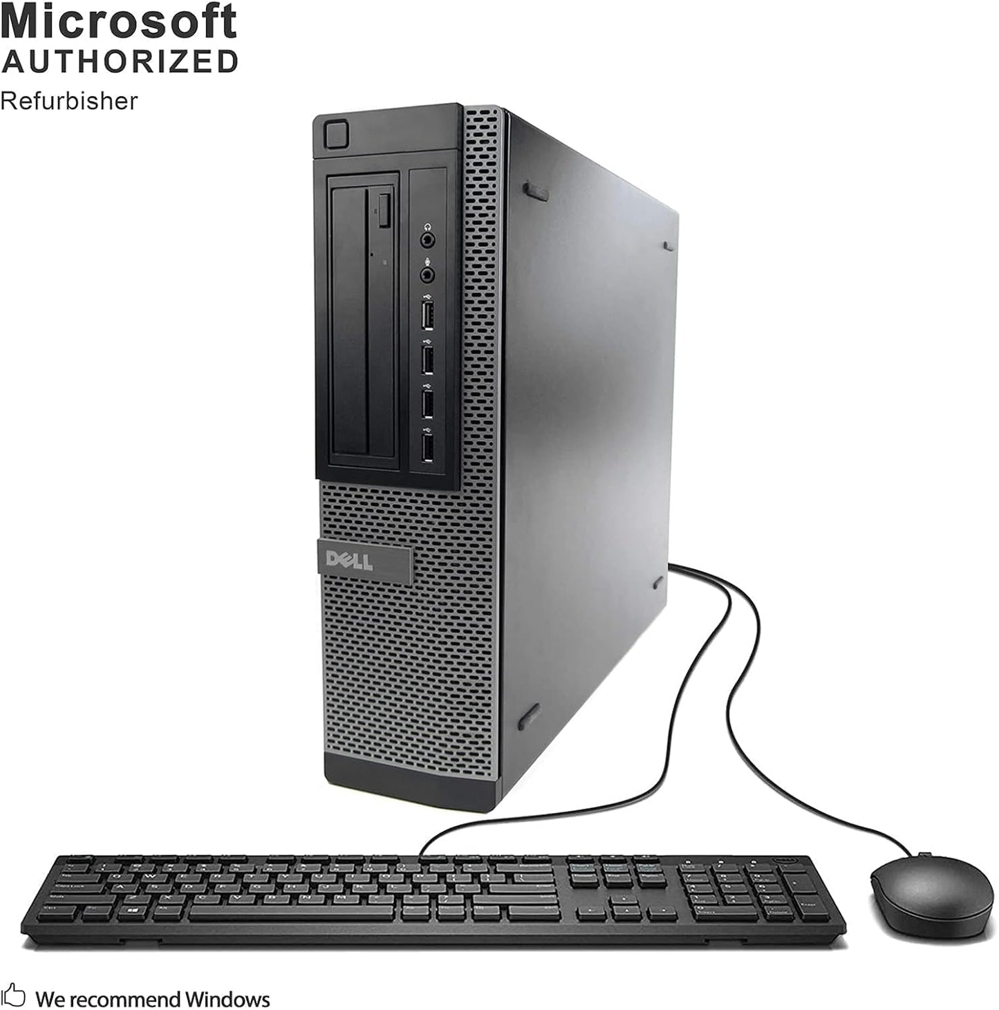 Dell 7010 SFF Desktop i5-3470 16GB 2TB HDD Win10 Renewed