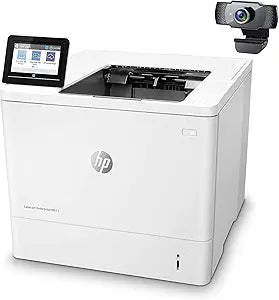 HP M611dnC LaserJet Enterprise Monochrome Printer w/Webcam — main product image