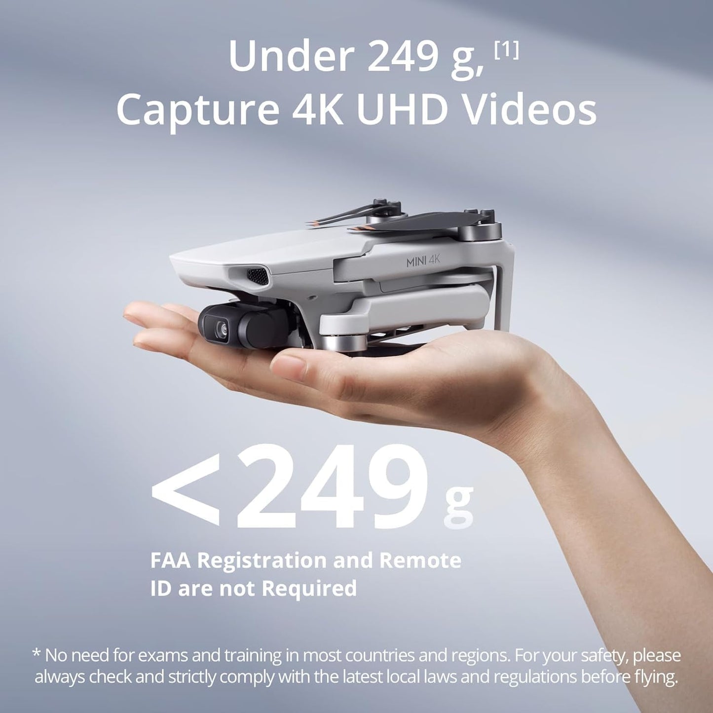 DJI E1DJIMINI4K Mini 4K Drone Camera Under 249g Bundle