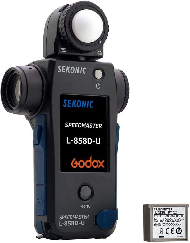 Sekonic L-858D-U SPEEDMASTER Light Meter with RT-GX Transmitter — main product image