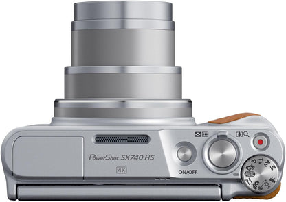 Canon PowerShot SX740 HS Digital Camera Bundle, Renewed