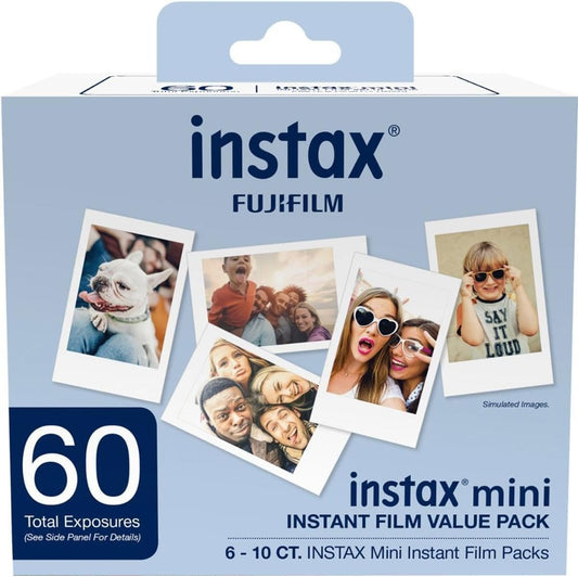 Fujifilm INSTAX MINI FILM Value Pack 60 Photos