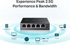 TP-Link TL-SG105S-M2 5-Port 2.5G Multi-Gigabit Switch