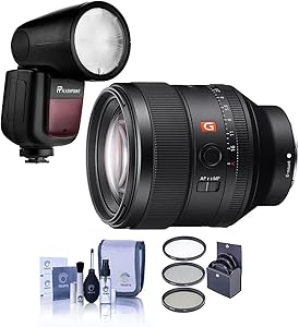 Sony FE 85mm F1.4 GM E-Mount Portrait Lens Bundle