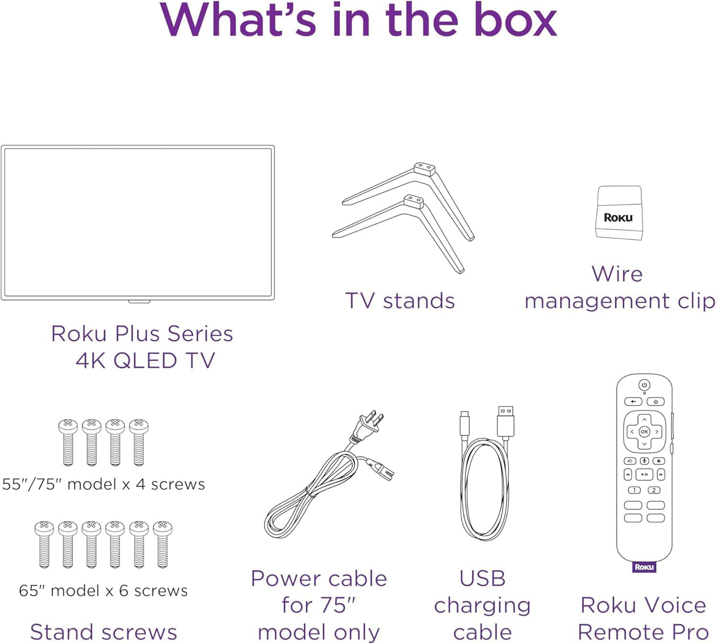 Roku 65R6A5R 65-Inch 4K QLED Smart TV - Dolby Vision