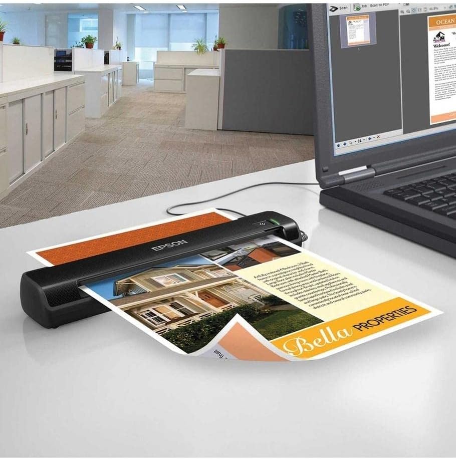 Epson B11B206201 WorkForce DS-30 Portable Document Scanner