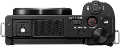 Sony ILCZV-E10L/B Alpha ZV-E10 Mirrorless Vlog Camera