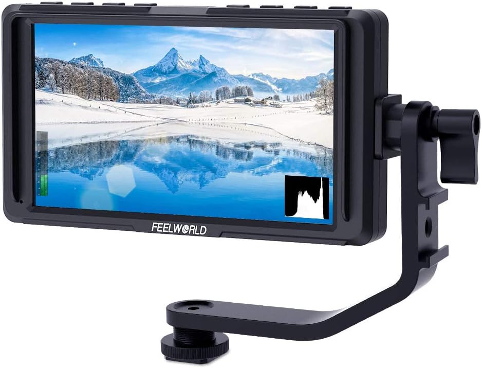 FEELWORLD F5-FBA 5 Inch On-Camera Field Monitor