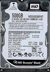 Western Digital WD5000BPKT-80PK4T0 500GB HDD — main product image