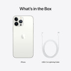 Apple A2484 iPhone 13 Pro Max 256GB Silver (Renewed Premium)
