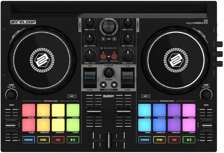 Reloop Buddy Compact 2-Deck DJAY Controller Bundle