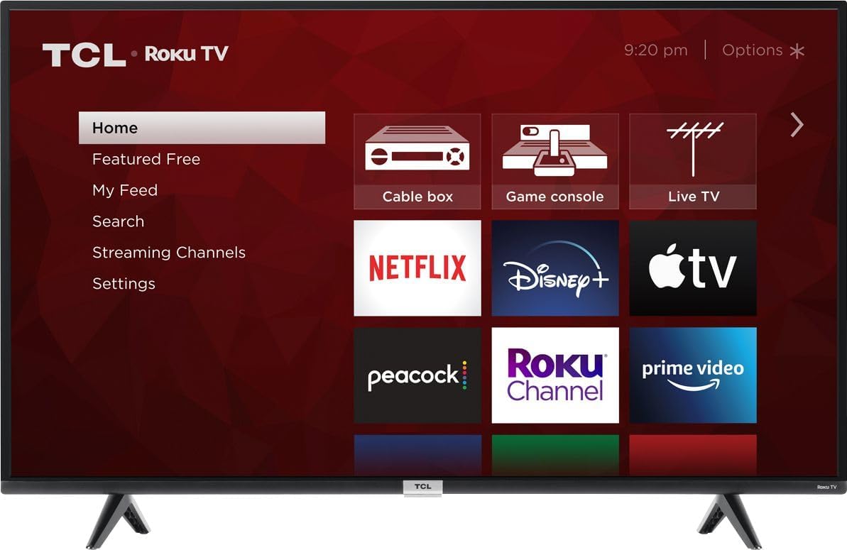 TCL 50S435 50-Inch 4K Roku Smart LED TV