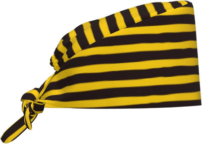 Novastar Bee Stripe Scrub Cap - Adjustable Work Hat