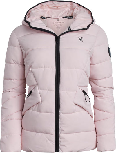 Spyder Puffer Jacket Women's Water-Resistant Winter Coat