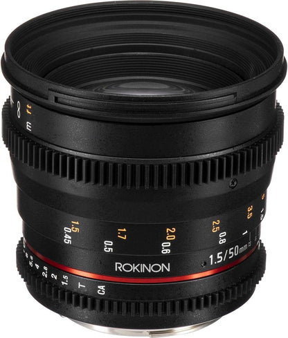 Rokinon Portrait Lens Bundle - 35mm, 50mm, 85mm - Canon