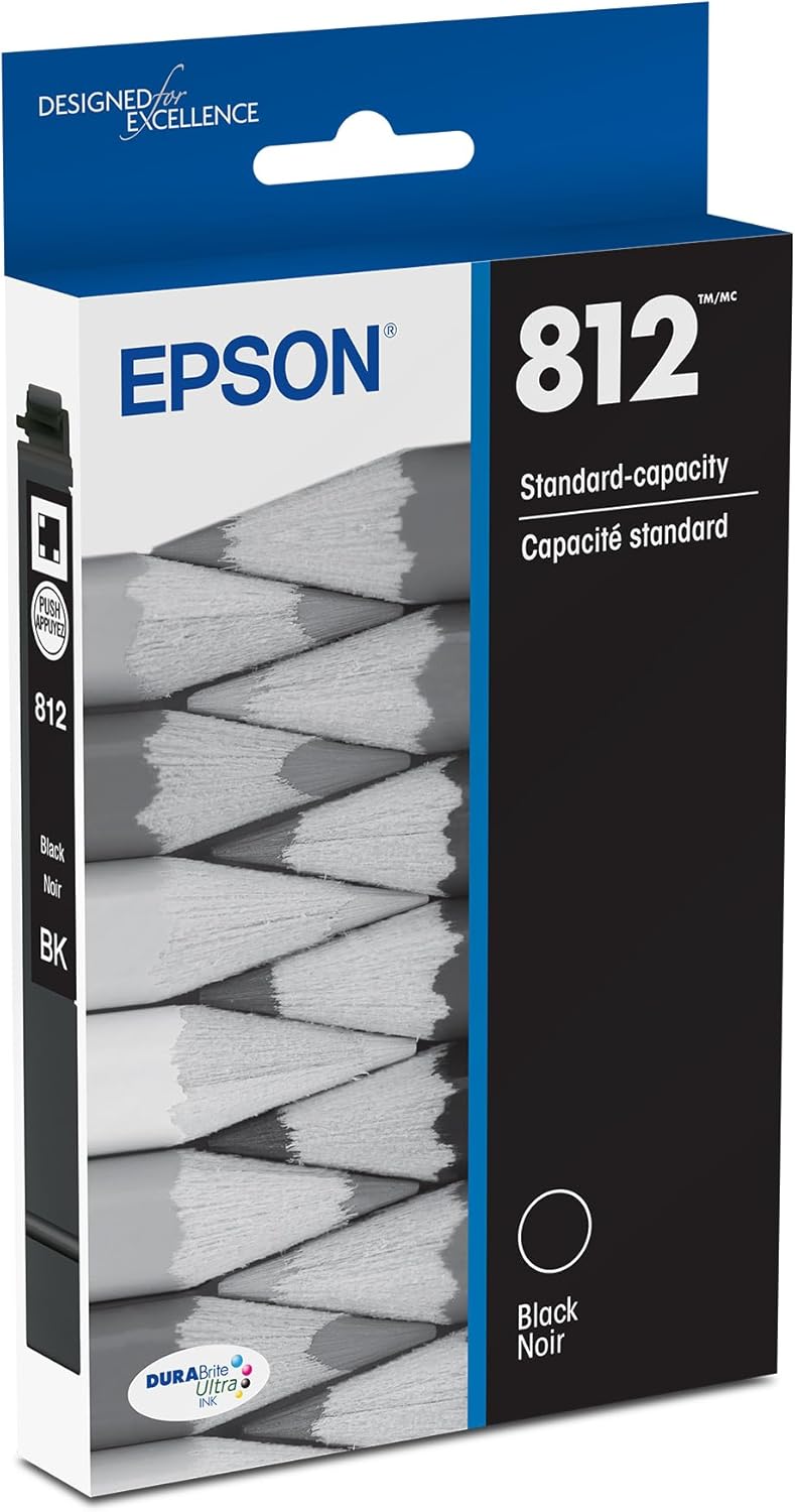 Epson T812120-S DURABrite Black Ink Standard Capacity