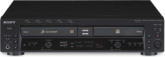Sony RCD-W500C CD Player/Recorder (Renewed)