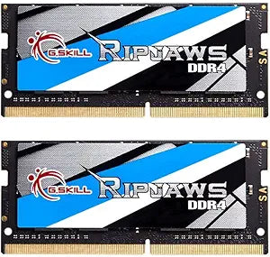 G.Skill F4-2666C19D-16GRS 16GB DDR4 SO-DIMM: 2666MHz Laptop Memory Kit