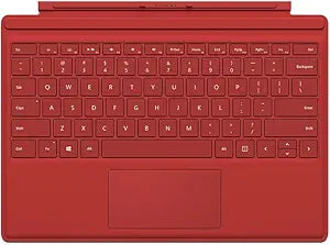 Microsoft QC7-00005 Surface Pro Type Cover - Red — main product image