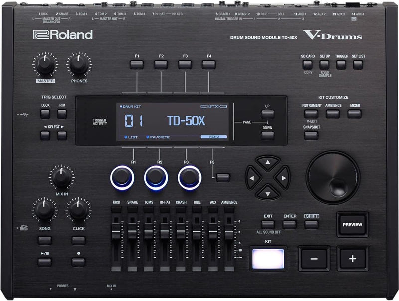 Roland TD-50X V-Drums Electronic Drum Module — main product image