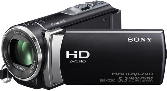Sony HDR-CX190/B Handycam HD Camcorder 5.3MP