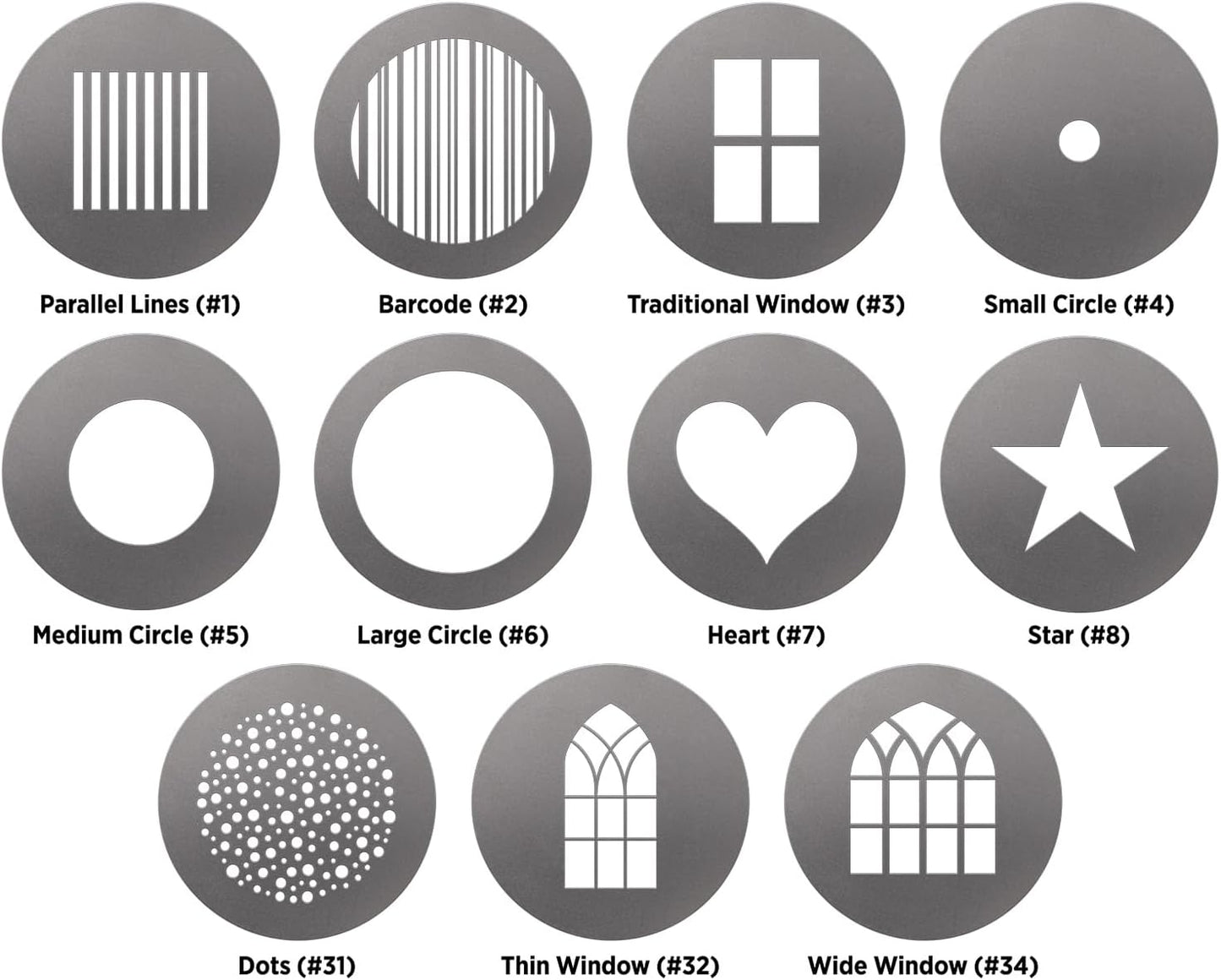 Westcott Optical Spot Lindsay Adler - Bowens Mount - GOBOs