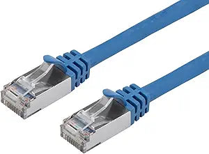 Monoprice 113656 Cat7 Ethernet Cable 1ft Blue 600Mhz — main product image