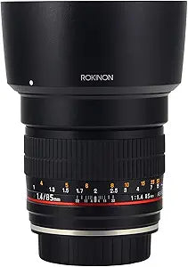 Rokinon 85M-C 85mm F1.4 Lens for Canon