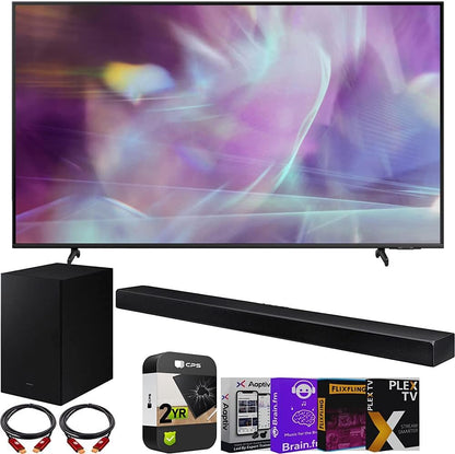 Samsung E18SAMQN85Q70AA 85" 4K QLED TV Bundle