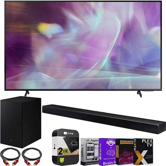 Samsung E18SAMQN85Q70AA 85" 4K QLED TV Bundle