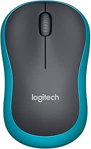 Logitech 910-002239 Wireless Mouse M185 - Blue — main product image