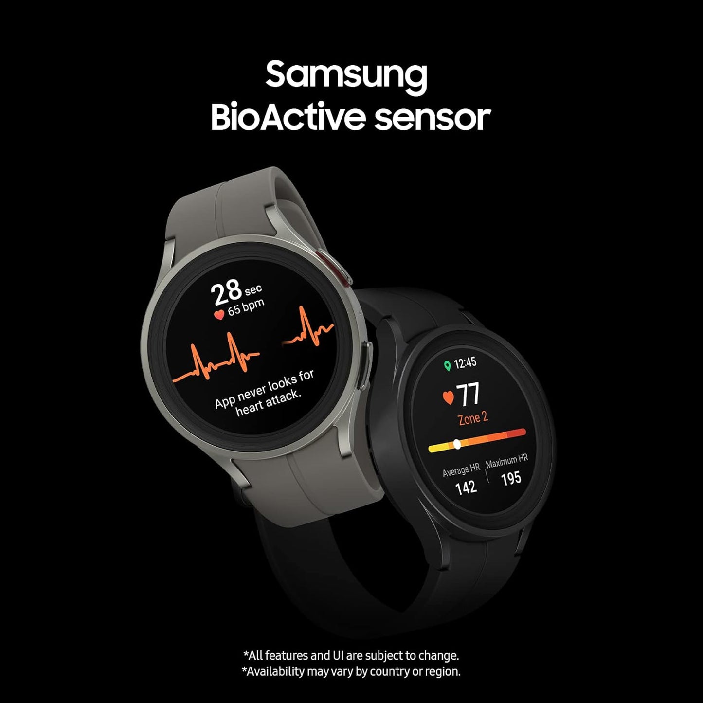 SAMSUNG Galaxy Watch 5 Pro 45mm Bluetooth Smartwatch Renewed