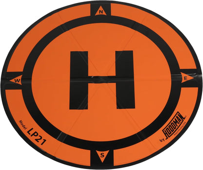 Hoodman 1.9 Ft Trifold Weighted Drone Landing Pad LP21