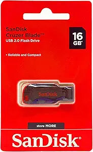 SanDisk SDCZ50-016G-B35 Cruzer Blade 16GB Pen Drive — main product image