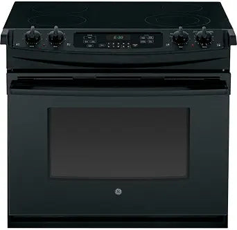 GE JD630DFBB Electric Smoothtop Range Oven — main product image