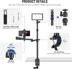 Neewer 10101836 Table Camera Mount Stand with Flexible Arm