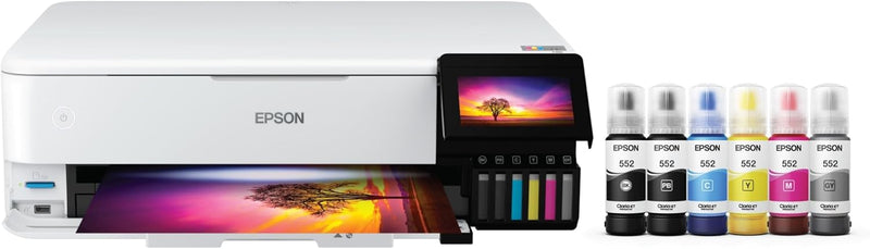 Epson ET-8550 EcoTank Photo Wireless All-in-One Printer — main product image