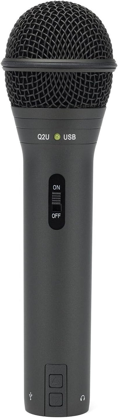 Samson SAQ2U USB/XLR Dynamic Microphone Podcasting Pack