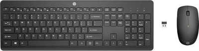 HP 235 Wireless Keyboard and Mouse Combo Black Quiet