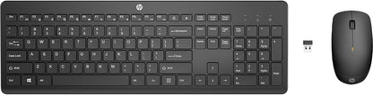 HP 235 Wireless Keyboard and Mouse Combo Black Quiet