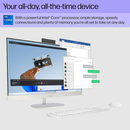 HP 27-cr0082 27" All-in-One Desktop i7 32GB 1TB SSD