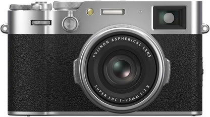 Fujifilm X100VI Digital Camera Bundle Silver