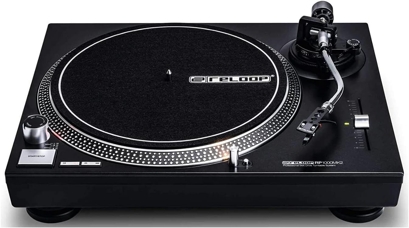 Reloop RP-1000 MK2 Turntable System Pair Bundle