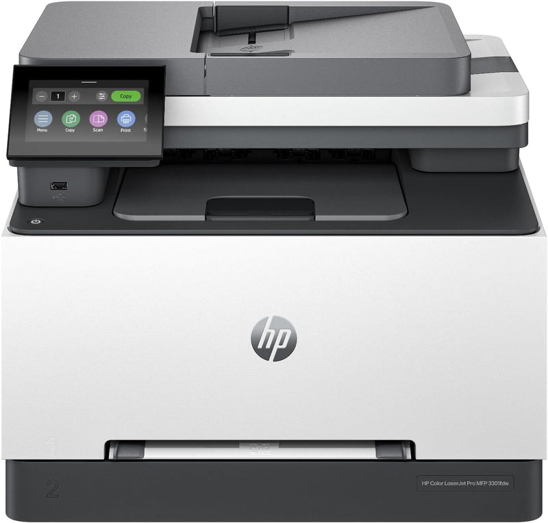 HP 499Q5F#BGJ Color LaserJet Pro MFP 3301fdw Wireless Printer — main product image