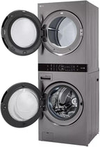 LG WKE100HVA WashTower 4.5/7.4 cu ft Front Load Washer/Dryer