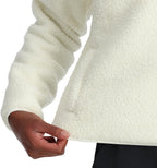 Spyder 38B415310 Women's Cloud Fleece Sherpa Snap Pullover