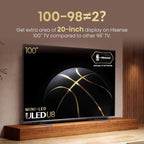 Hisense 100U8K 100-Inch Mini-LED ULED 4K Google TV