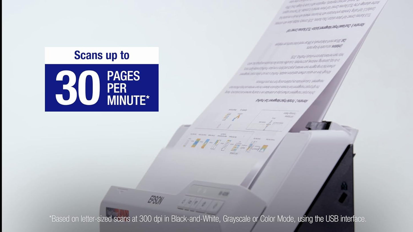 Epson B11B270202 RapidReceipt RR-400W Wireless Receipt Scanner